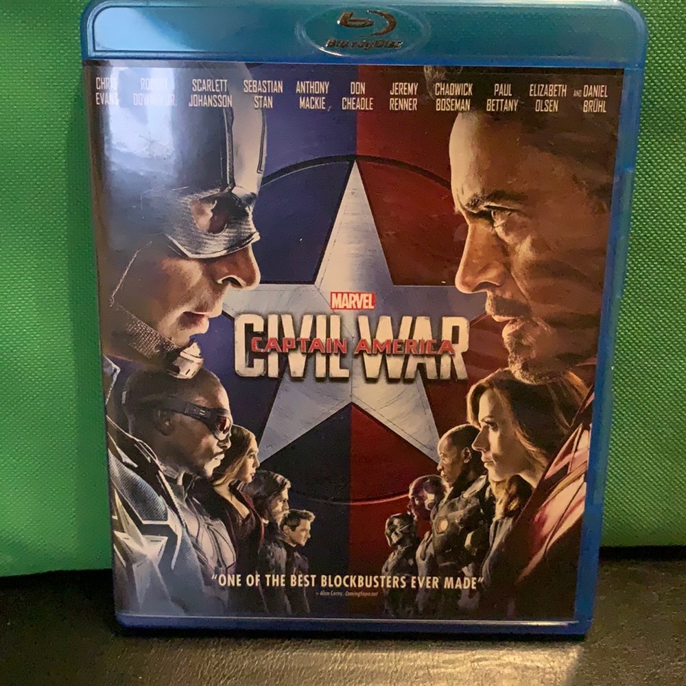 Captain America Civil War/ Blu-ray disc